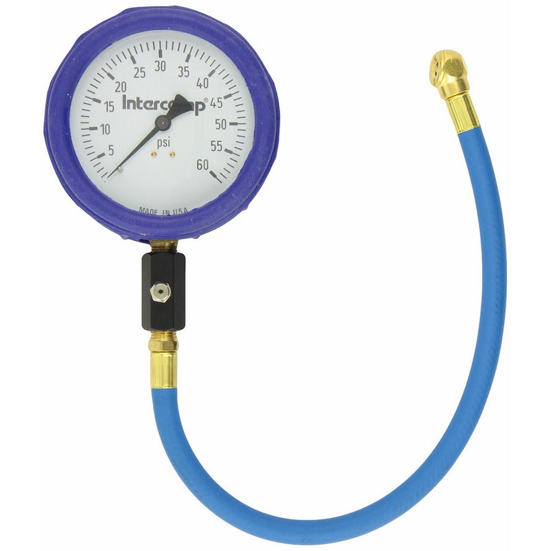 Intercomp 360060 4" 60 PSI Glow Air Pressure Gauge