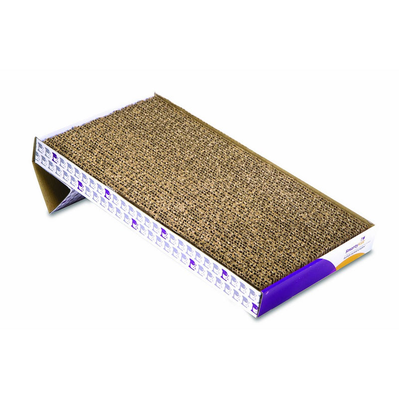 SmartyKat Super Scratcher Cat Scratcher Extra Large Corrugated Catnip Scratcher