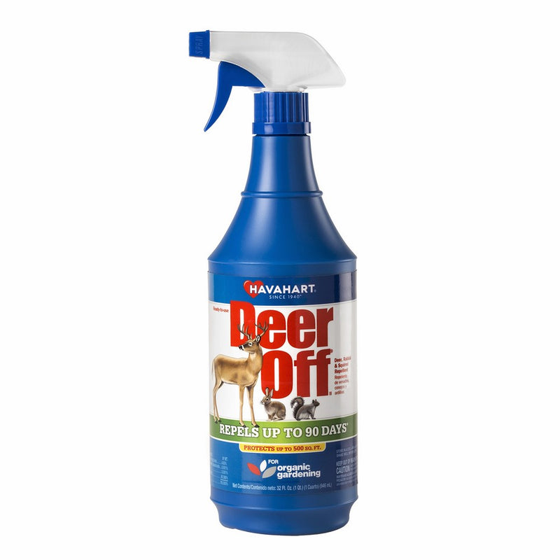 Havahart Deer Off II DO32RTU Deer, Rabbit, and Squirrel Repellent, 32 Ounce Ready-to-Use Spray