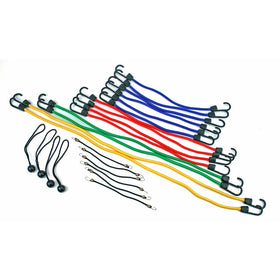 Highland 9008400 Bungee Cord Assortment Jar and Canopy Ties (24-Piece Set)