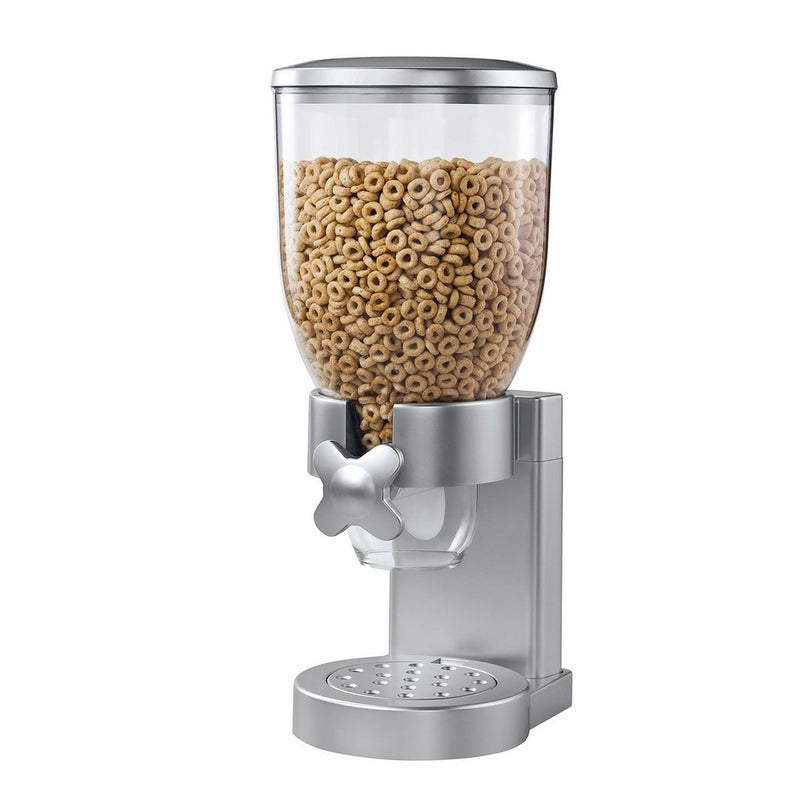 Zevro KCH-06119/GAT102 Indispensable Dry Food Dispenser, Single Control, Silver