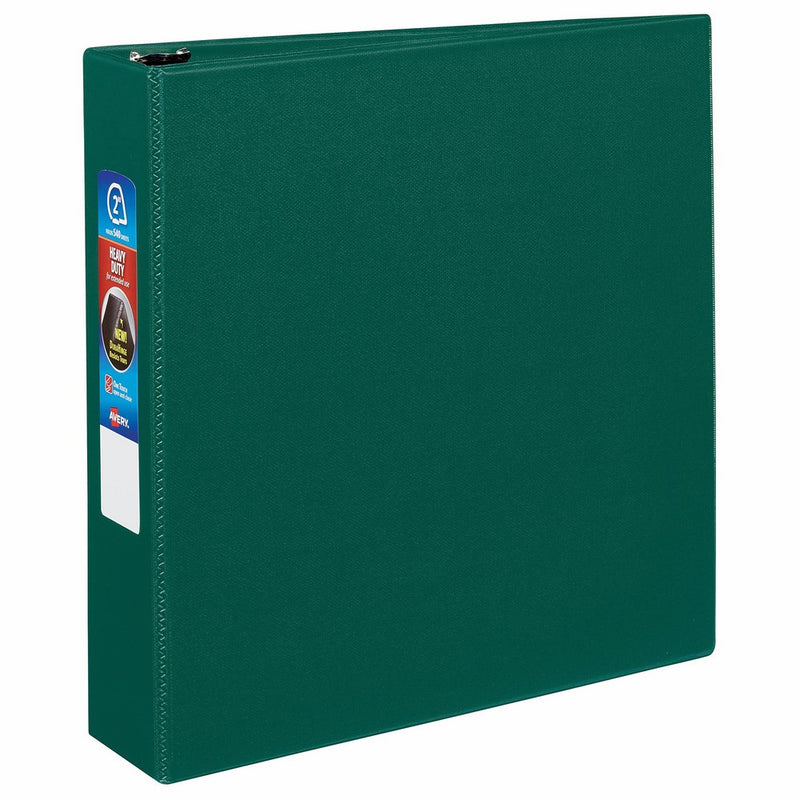 Avery Heavy-Duty Binder with 2-Inch One Touch EZD Ring, Green (79782)