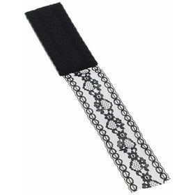 Wrights 117-306-031 Flexi Lace Hem Facing, Black, 2.5-Yard