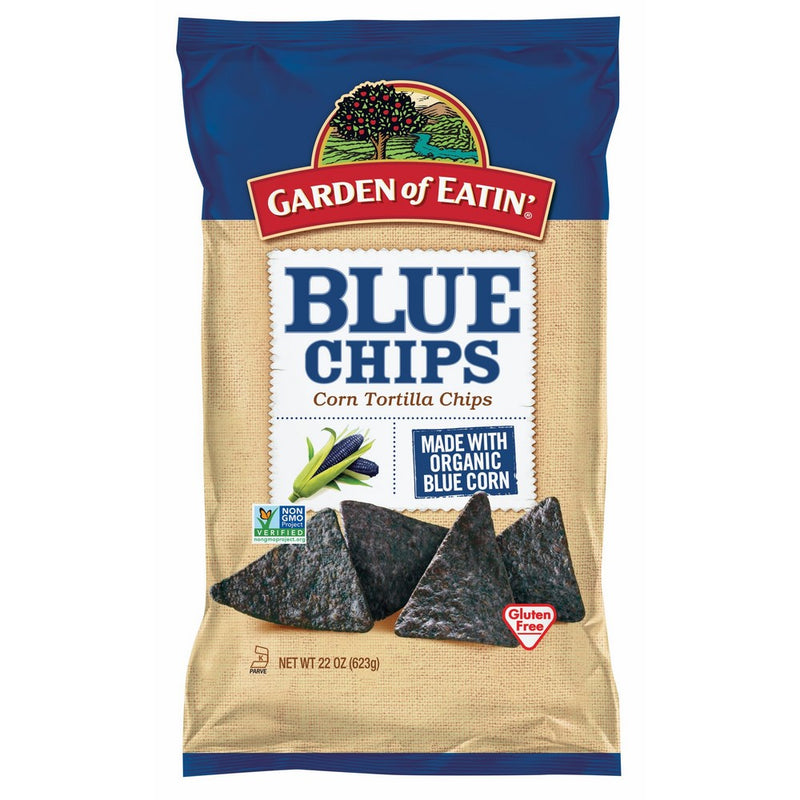 Garden of Eatin' Blue Corn Tortilla Chips, 22 oz. (Pack of 10)