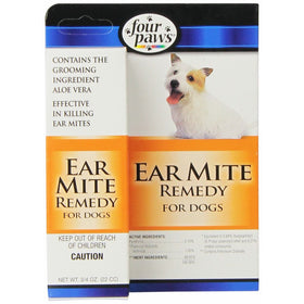 Four Paws Dog Ear Mite Remedy, 0.75oz