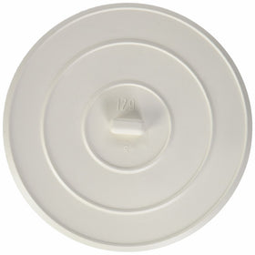 WORLDWIDE SOURCING Sink Stopper White 5in