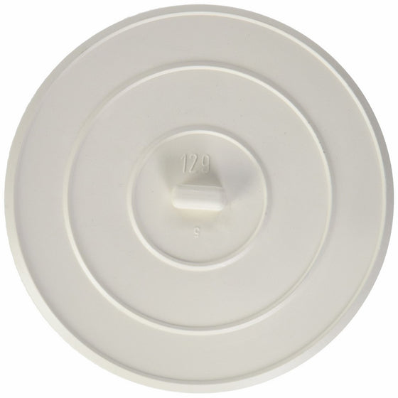 WORLDWIDE SOURCING Sink Stopper White 5in
