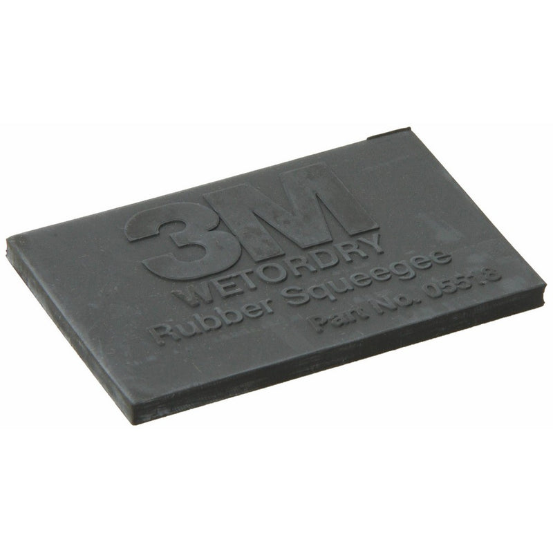 3M Wetordry Rubber Squeegee, 2" x 3" (MMM5518) Category: Work Light Parts and Accessories