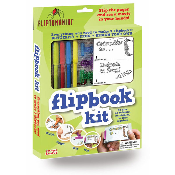 Flipbook Kit - Butterfly & Frog