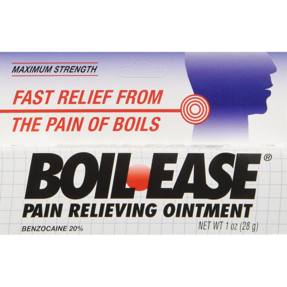 Boil Ease Pain Relieving Ointment, 1 Ounce