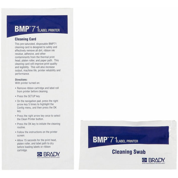 Brady M71-CLEAN Cleaning Kit For BMP71 Label Printer