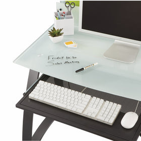 Safco Products 1940BL Xpressions Keyboard Tray for use with Workstations 1936TG & 1938TG (sold separately), Black