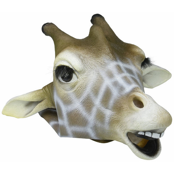 Forum Novelties Giraffe Mask : Deluxe Latex Animal Mask