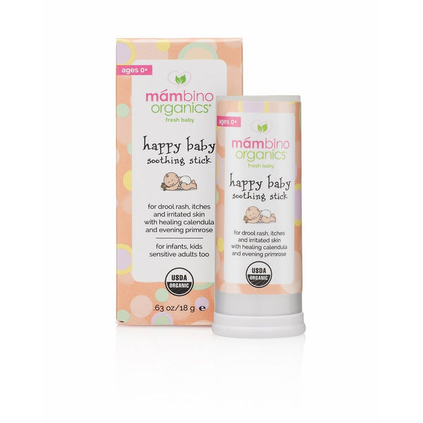 Mambino Organics Happy Baby Organic Soothing Stick, 0.63 Ounce