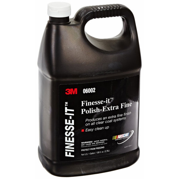 3M Finesse-it Polish 06002, 1 Gallon Capacity, Extra Fine Grade, White (Pack of 1)