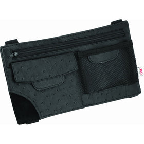 Bell Automotive 22-1-33225-8 Black Ostrich Visor Organizer