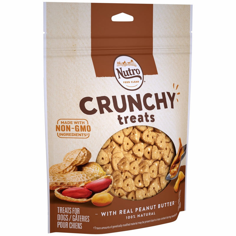 Nutro Crunchy Dog Treats Peanut Butter 16 oz. Bag