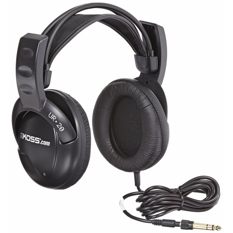 Monarch Noise Reduction Headphone with 1/8" Stereo Plug, Coiled 8' Cable