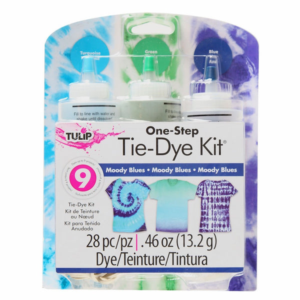 Tulip 31665 Tie Fabric Dye Kit, Moody Blues