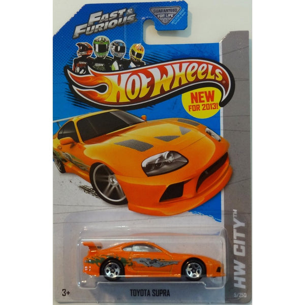 2013 Hot Wheels Hw City - Toyota Supra - Fast & Furious