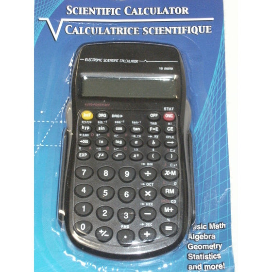 1 X 10-Digit Scientific Calculator