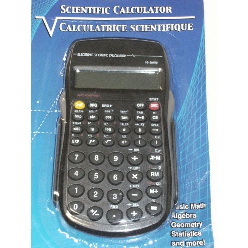 1 X 10-Digit Scientific Calculator