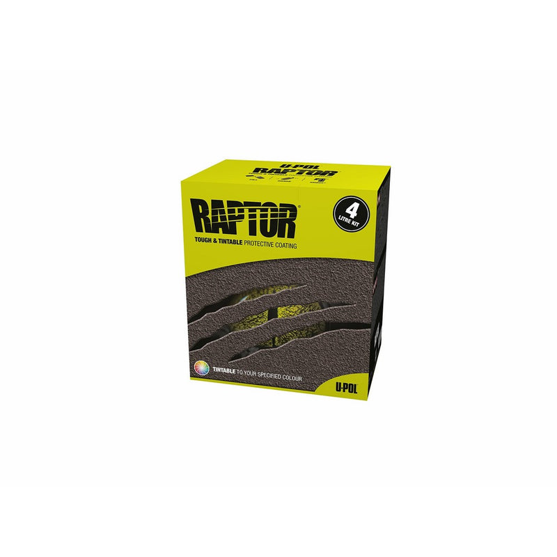 U-Pol Products 0820 RAPTOR Black Truck Bed Liner Kit - 4 Liter