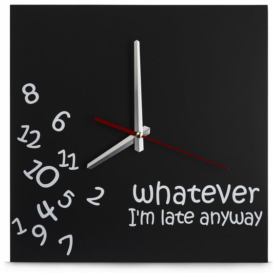 Whatever Wall Clock - by Decodyne