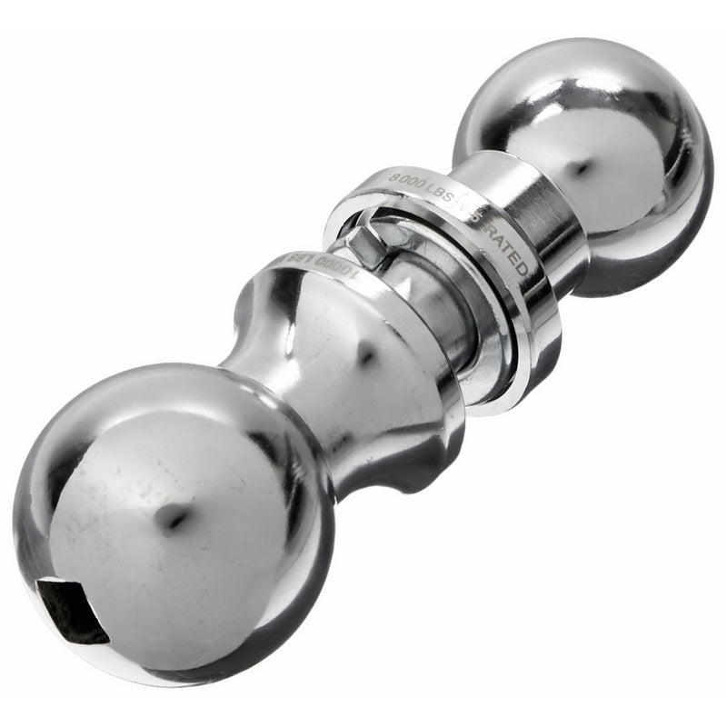 Trimax TDBC22516 2" and 2-5/16" Chrome Tow Ball