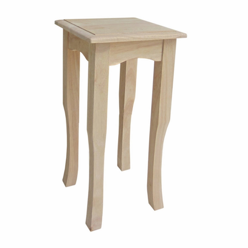 International Concepts TT30 30-Inch Tea Table, Unfinished