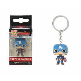 Funko Pocket POP Keychain: Marvel - Avengers 2 - Cap America Action Figure