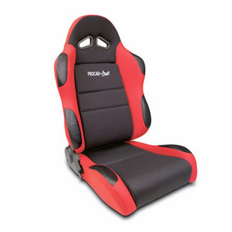 ProCar by Scat 80-1605-64L SPORTSMAN Red Vinyl/Velour Left Racing Seat