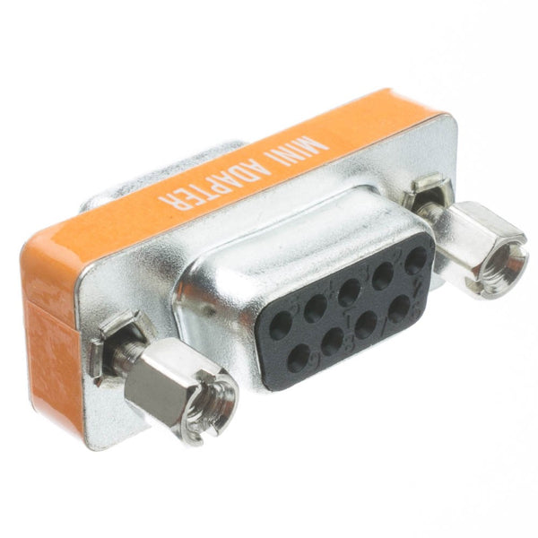 Cblwhl Mini DB9 Female/Female Adaptor