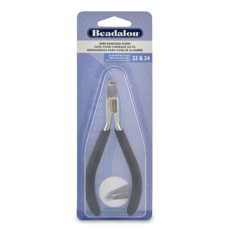 Beadalon 201A-290 22 and 24 Gauges Wire Banding Pliers