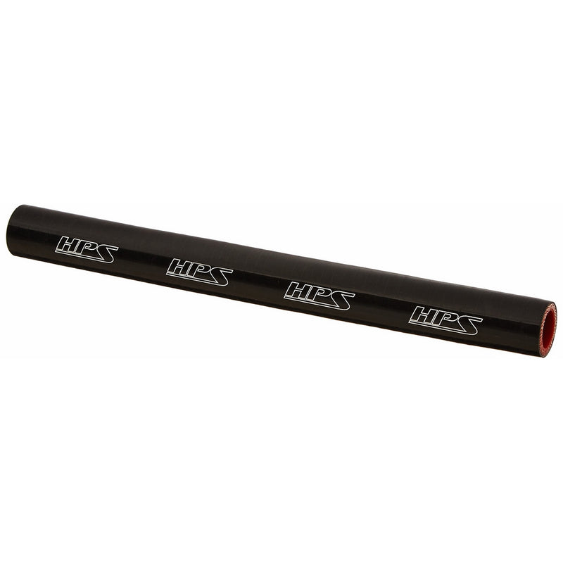 HPS HTST-075-BLK Silicone High Temperature 4-ply Reinforced Tube Coupler Hose, 100 PSI Maximum Pressure, 12" Length, 3/4" ID, Black