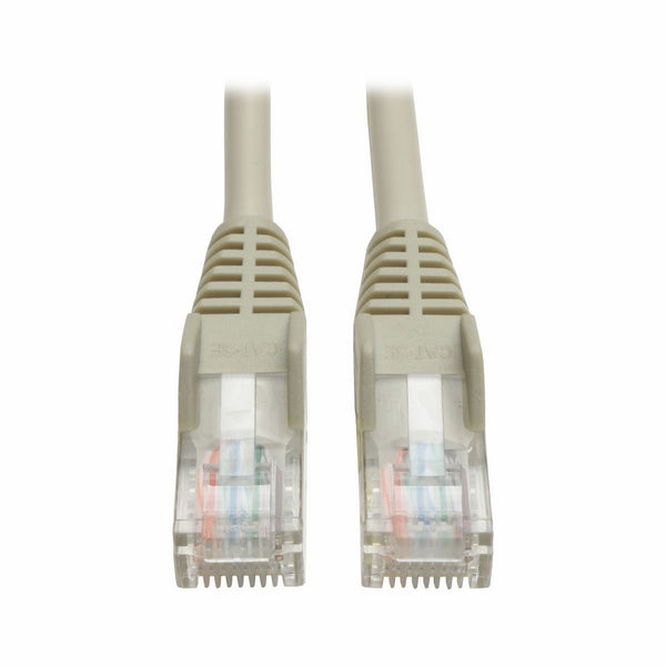 Tripp Lite Cat5e 350MHz Snagless Molded Patch Cable (RJ45 M/M) - Gray, 10-ft.(N001-010-GY)