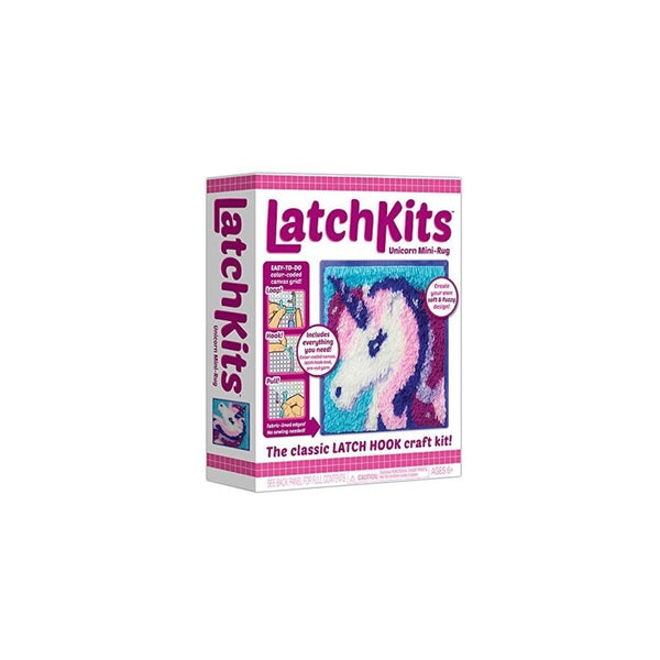 Latch Kits Unicorn Mini-Rug Sewing Kit