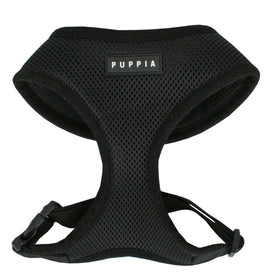 Puppia Soft Dog Harness, Black, Small