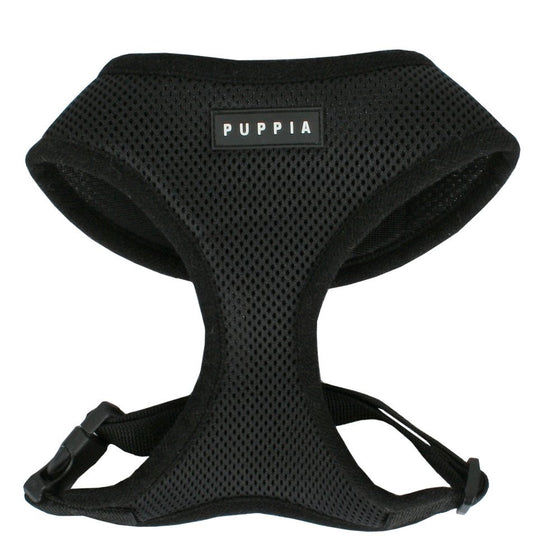 Puppia Soft Dog Harness, Black, Small