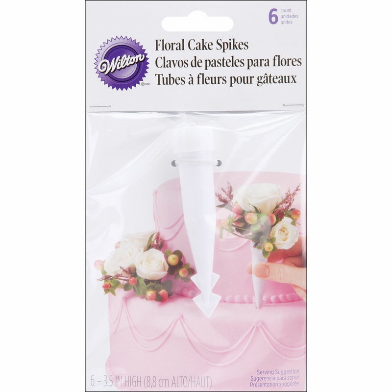 Wilton Fresh Flower Cake Spikes(Pack of 6)