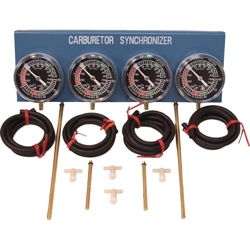 EMGO CARBURETOR SYNCHRONIZER 4 CARB KIT UNIVERSAL