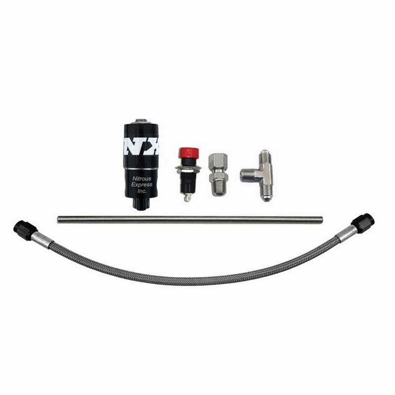 Nitrous Express 15605 Purge Valve Kit for GM 1-Piece MAF and 4.6 3V Plate Systems