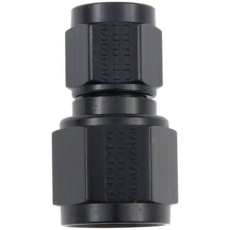 Fragola 496107-BL Black Size (-6) x (-8) Female Swivel Connector
