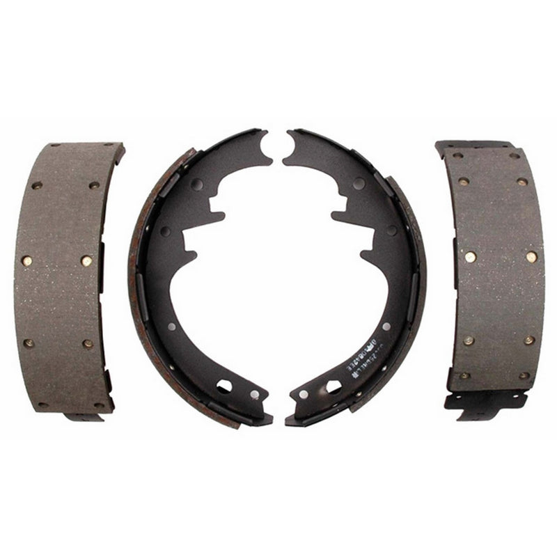 ACDelco 17581R Professional Riveted Rear Drum Brake Shoe Set