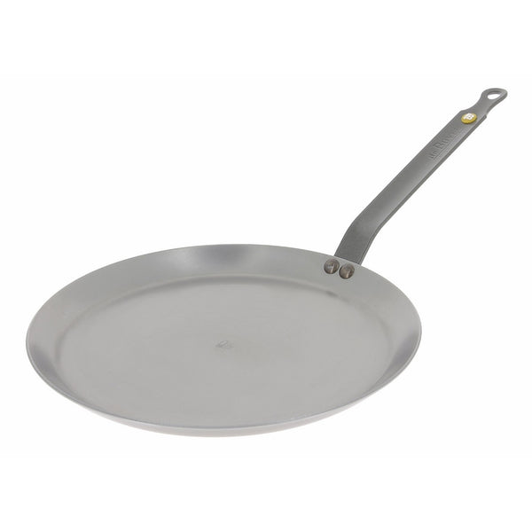 MINERAL B Round Carbon Steel Crepe/Tortilla Pan 12-Inch