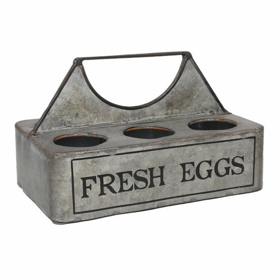 Colonial Tin Works "Fresh Eggs" Vintage Caddy