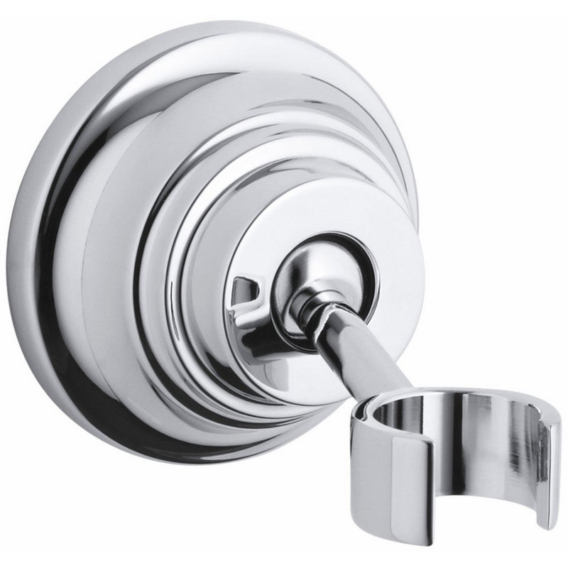 KOHLER K-10599-CP Bancroft Wall-Mount Handshower Holder, Polished Chrome