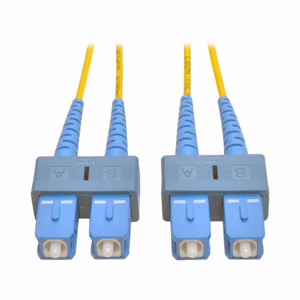 Tripp Lite Duplex Singlemode 8.3/125 Fiber Patch Cable (SC/SC), 1M (3-ft.)(N356-01M)