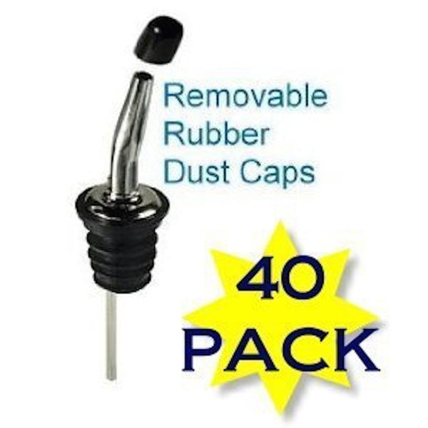 1 X Small Liquor Bottle Pourer Covers- Bug & Dust Covers. - 40 Per Pack