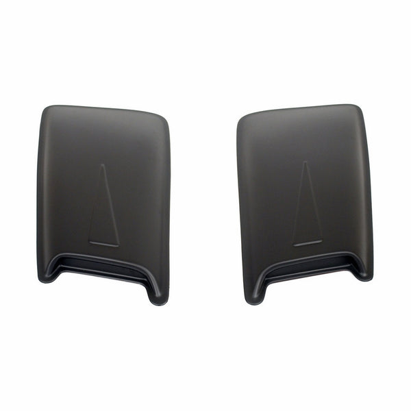 Wade 72-13012 24" Paintable Hood Scoops With Racing Accent  - Pack of 2
